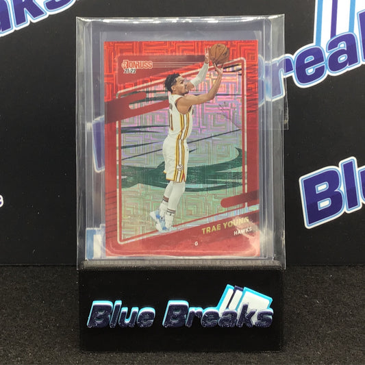 2021-22 - Panini Donruss - Trae Young - Red 6/99 - Atlanta Hawks