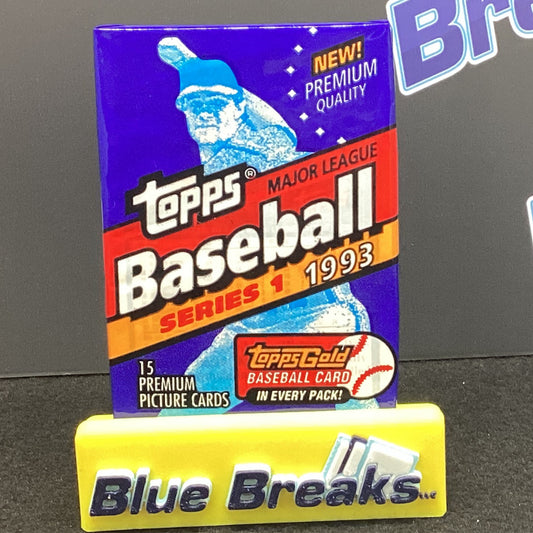 1993 Topps Series 1 Pack