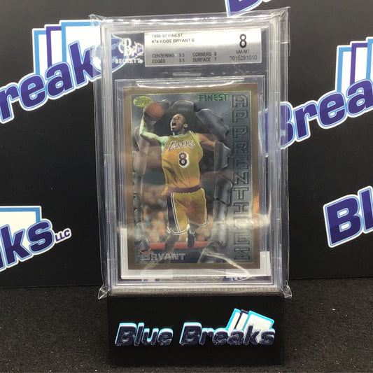 1996-97 Finest - Kobe Bryant - Los Angeles Lakers - Beckett 8