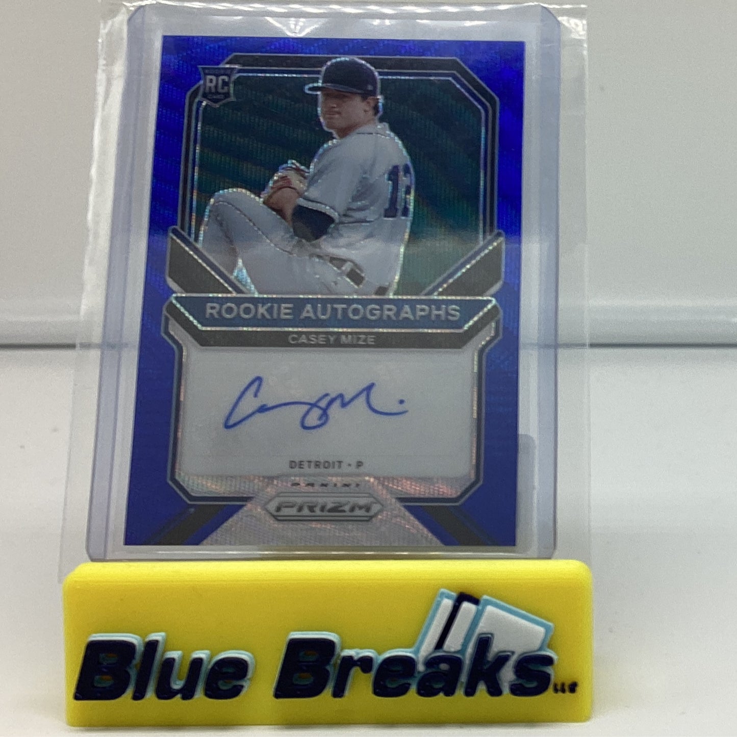 2021 Prizm Rookie Autographs - Casey Mize 37/50 #RA-CM Tigers