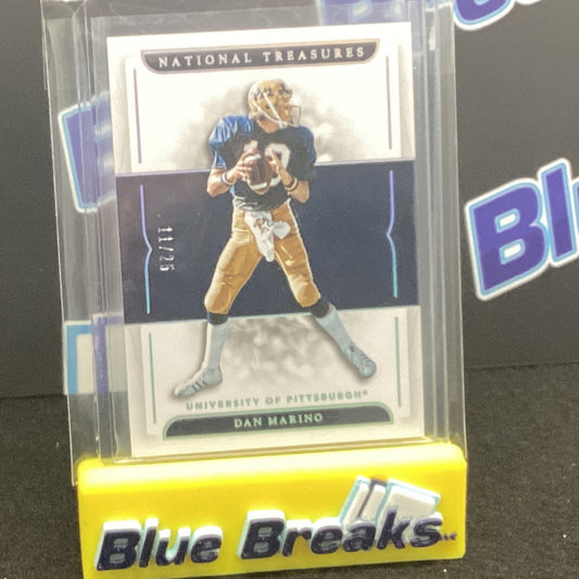 2017 National Treasures - Dan Marino 11/25