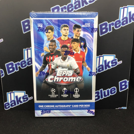 2022/23 UEFA Topps Chrome hobby