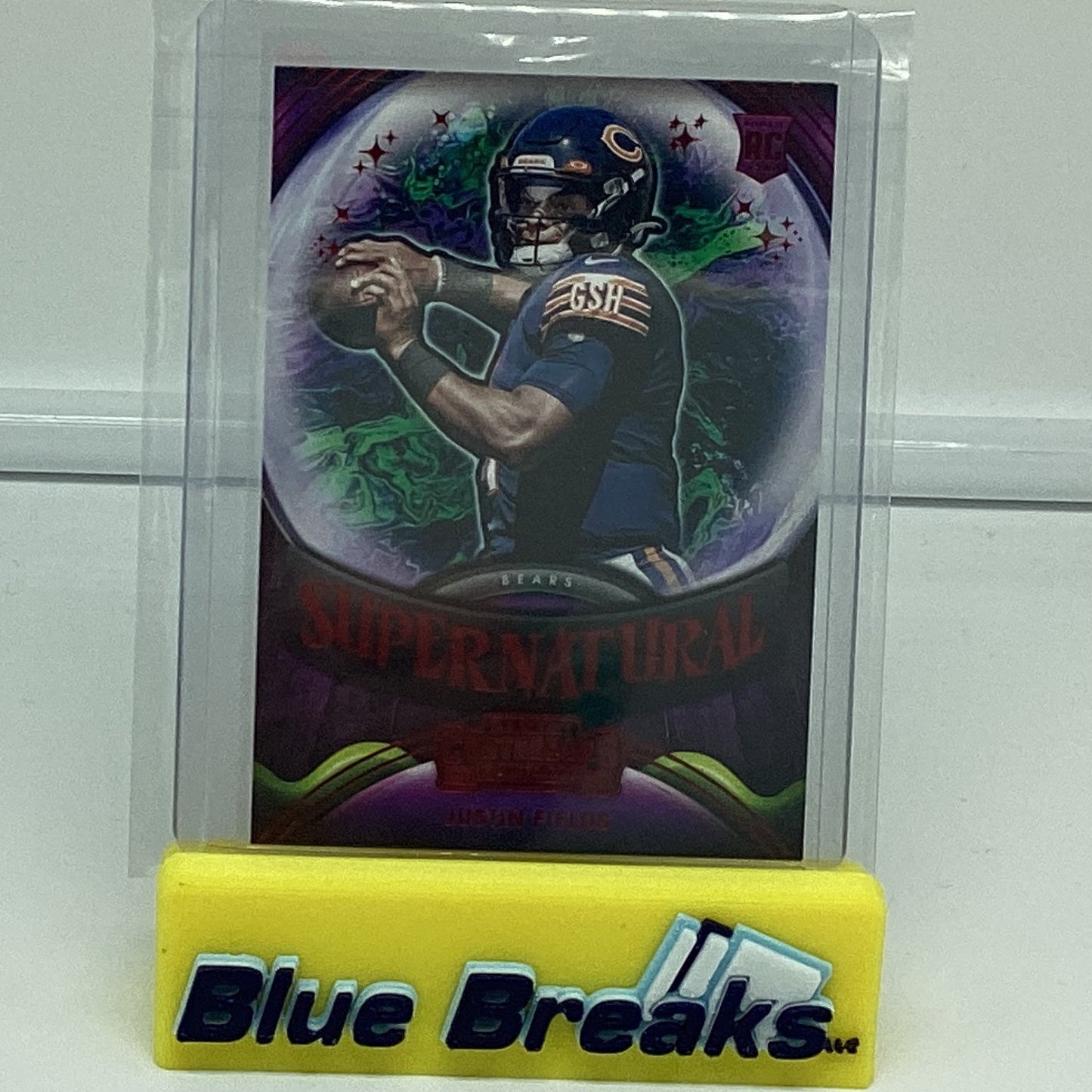 2021 Contenders Justin Fields Supernatural