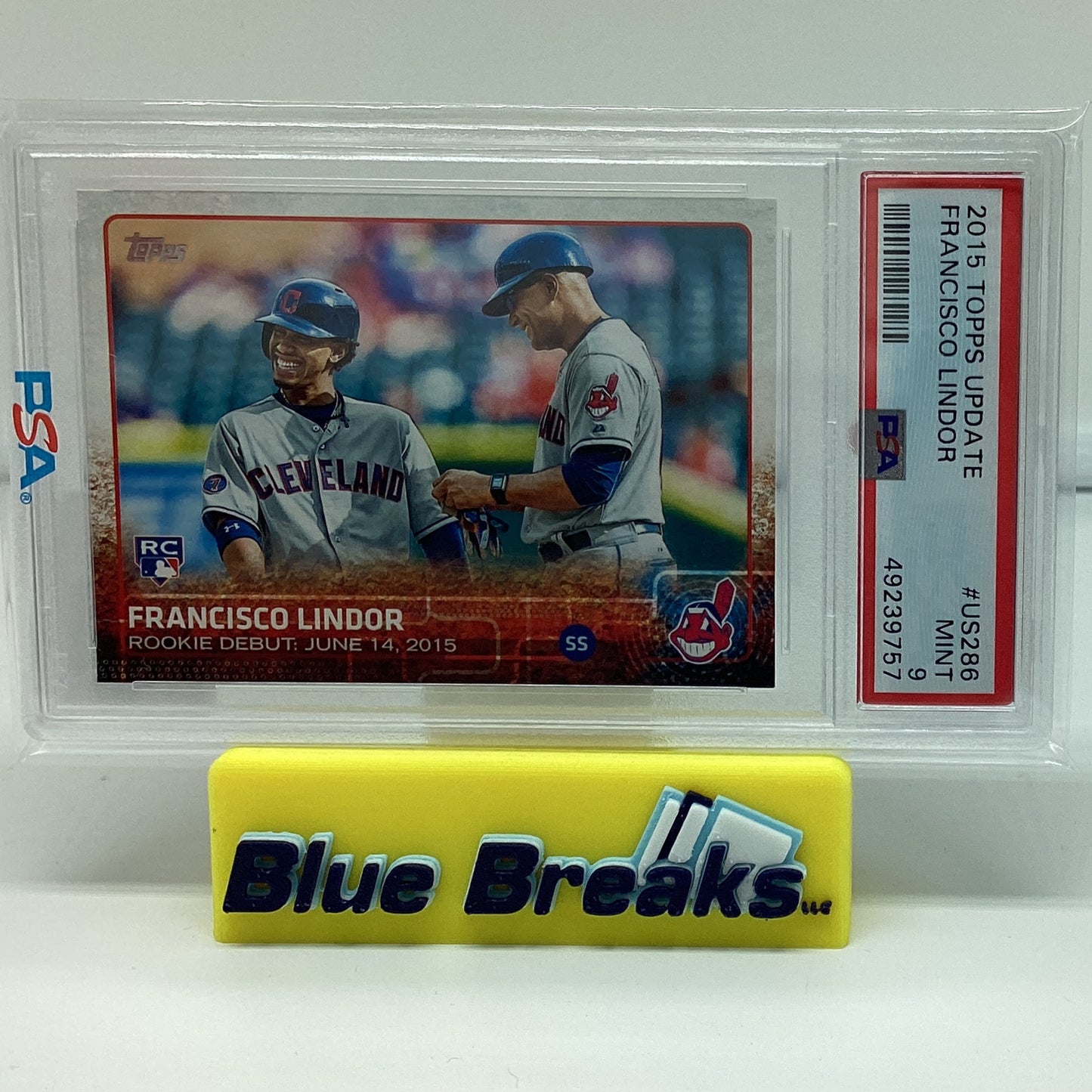 2015 Topps Update - Francisco Lindor Mt 9