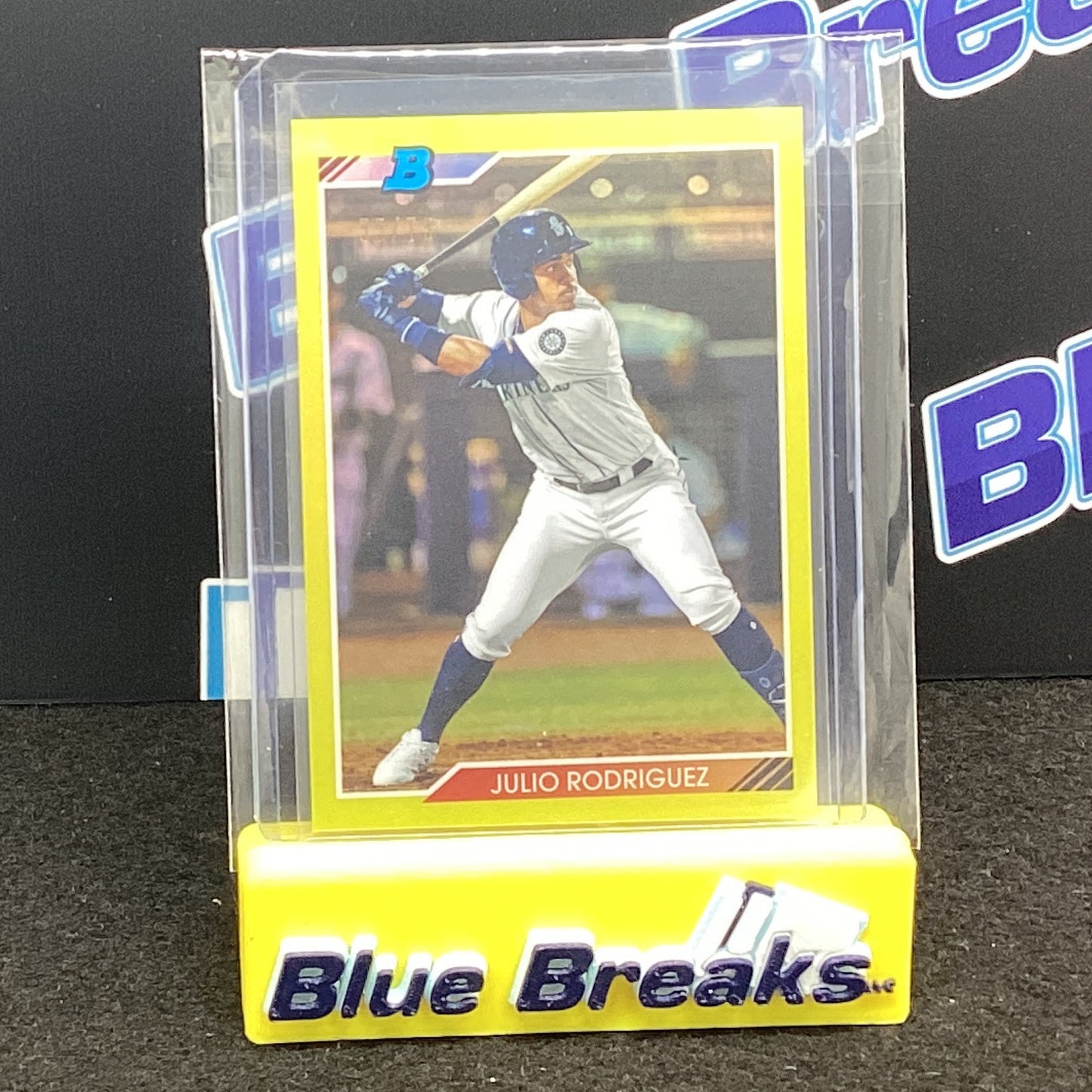 2020 Bowman Heritage - Julio Rodriguez Prospects Yellow