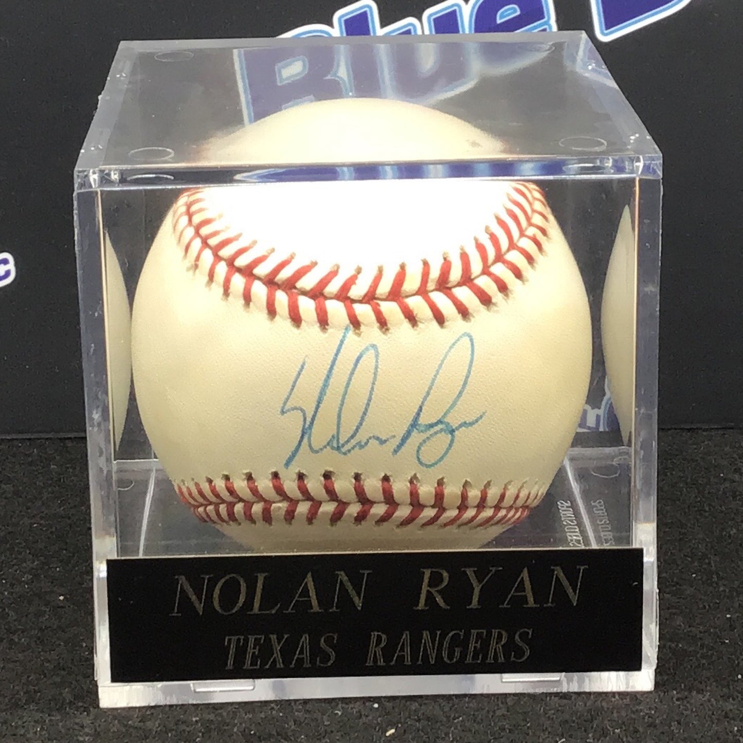 Nolan Ryan autographed baseball