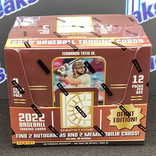 2022 Panini Capstone Debut Edition Baseball