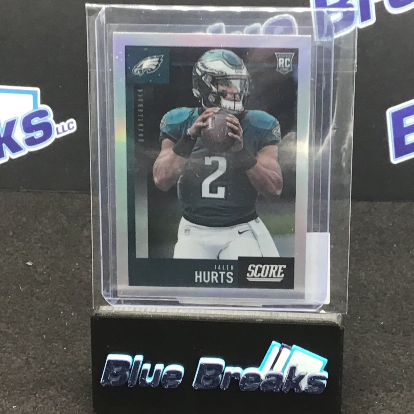 2020 Panini Chronicles Score Prizm Jalen Hurts RC #457 Eagles