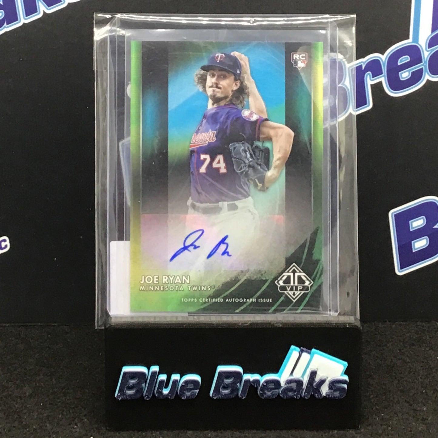 2022 Topps Transcendent Collection VIP Joe Ryan auto 17/20 #CIP-JO Twins