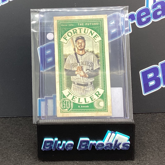 2019 Gypsy Queen Fortune Teller Nolan Arenado 88/99 #FTM-NA Rockies