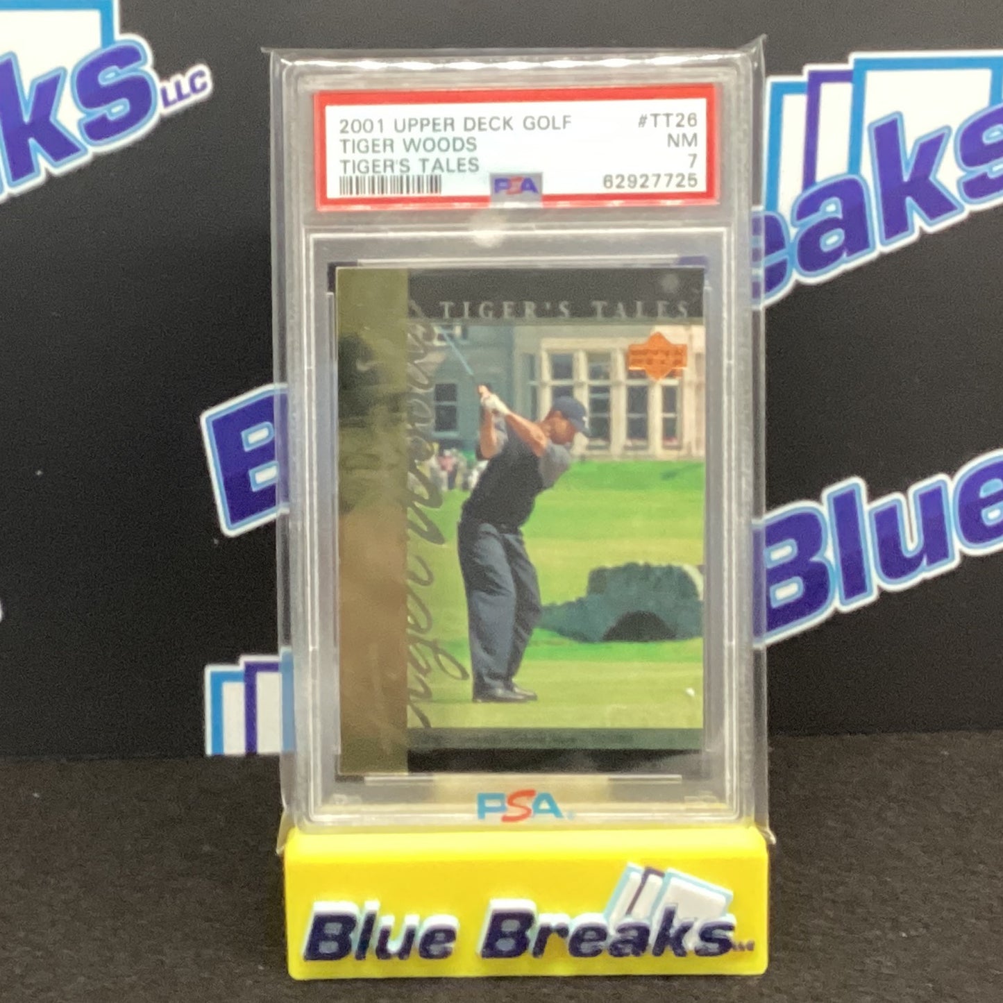 2001 Upper Deck Golf - TT26 PSA 7