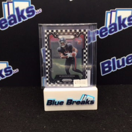 2023 Panini Prizm Checkerboard Bijan Robinson #305 Falcons