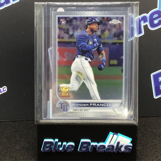2022 Topps Chrome Wander Franco RC 35 Rays