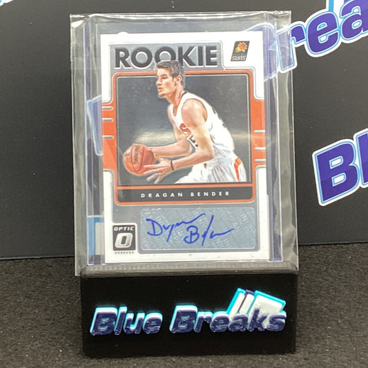 2016-17 Panini Donruss Optic Rookie Dragon Bender auto #40 Suns