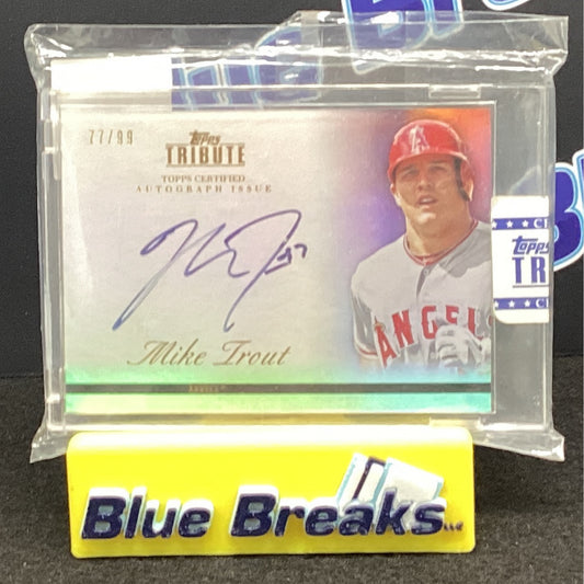 2012 Topps Tribute - Mike Trout 77/99