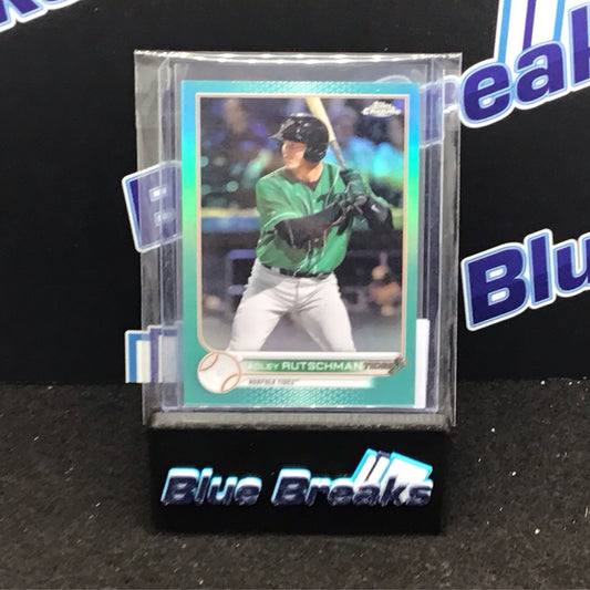 2022 Topps Chrome Pro Debut teal Adley Rutschman 75/75 #PRC-121 Orioles