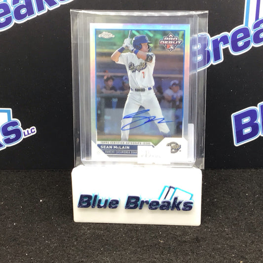 2023 Topps Chrome Pro Debut Sean McLain auto 06/99 #PDC-42 Dodgers