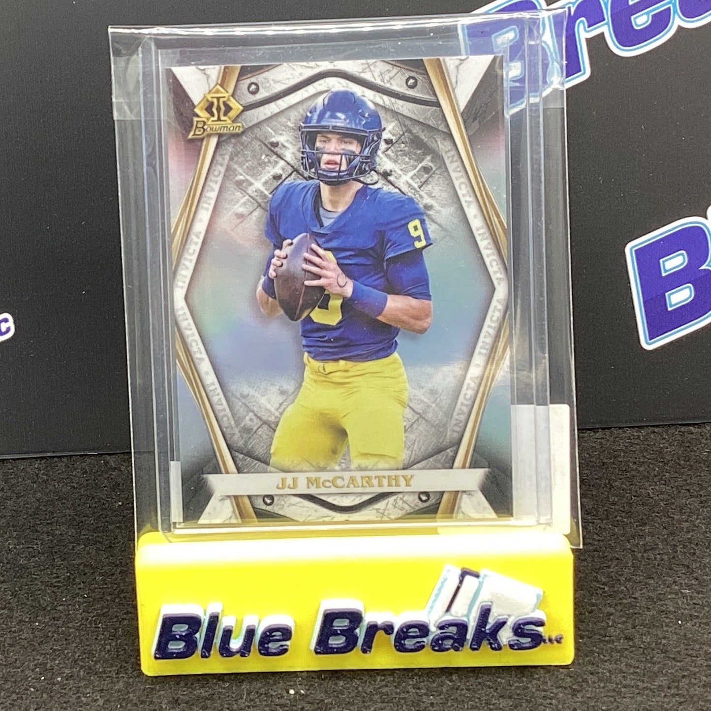 2022 Bowman Invicta JJ McCarthy #BI-17 Michigan