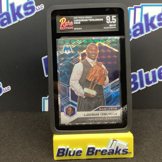 2021 Panini Mosaic - Ladainian Tomlinson Rare Edition 9.5 Genesis