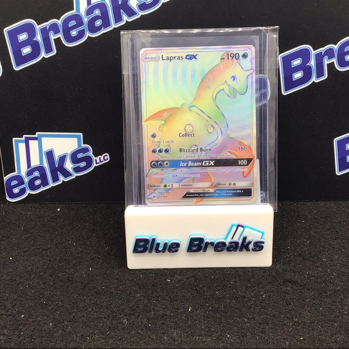 2017 Pokémon Lapras gx 151/149