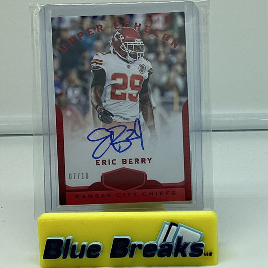 2018 Plates & Patches - Eric Berry 7/10