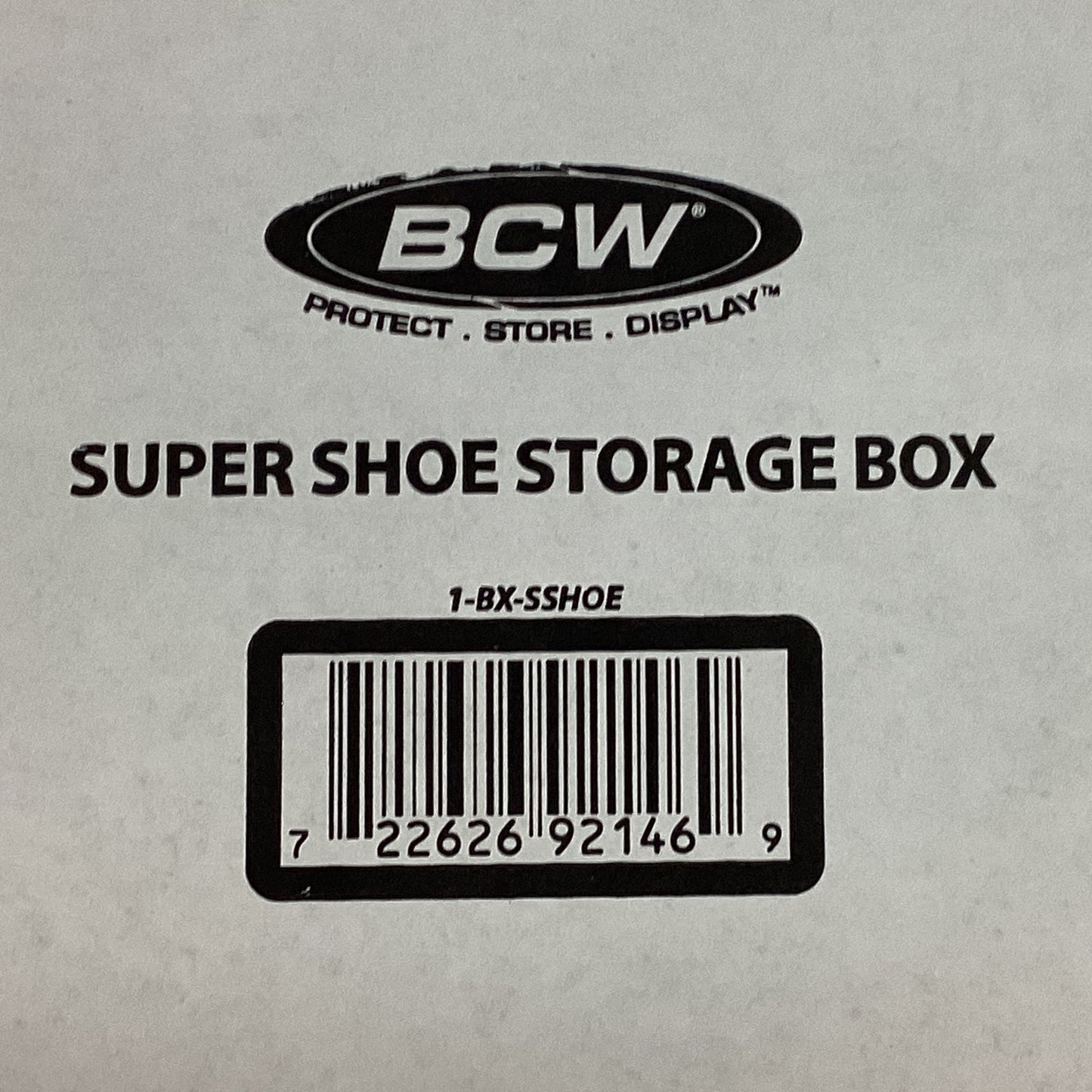 BCW Super Shoe Storage Box - 3 Row