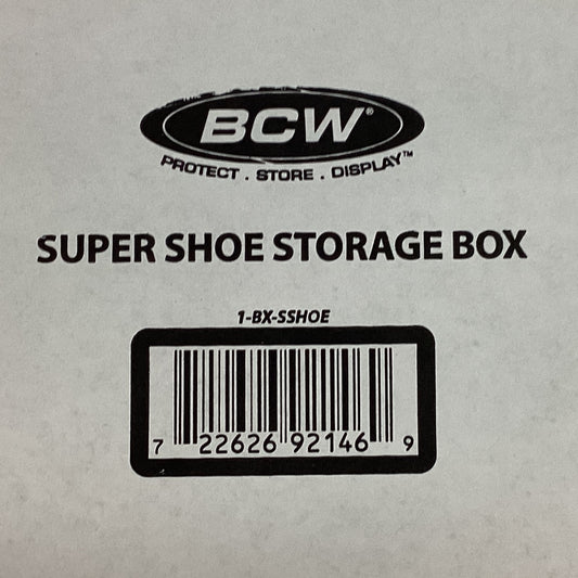 BCW Super Shoe Storage Box - 3 Row