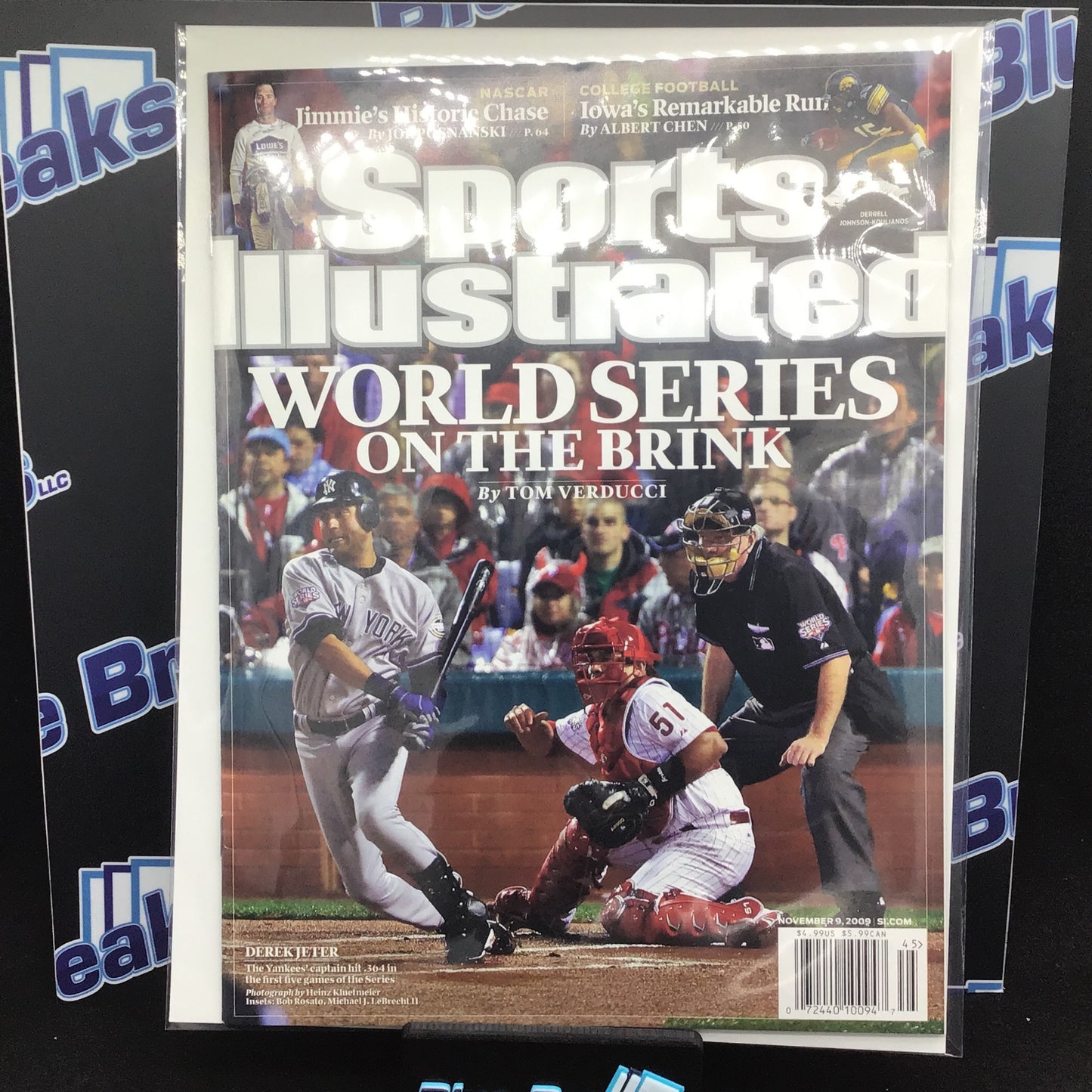 11/09/2009 Sports Illustrated Derek Jeter no label