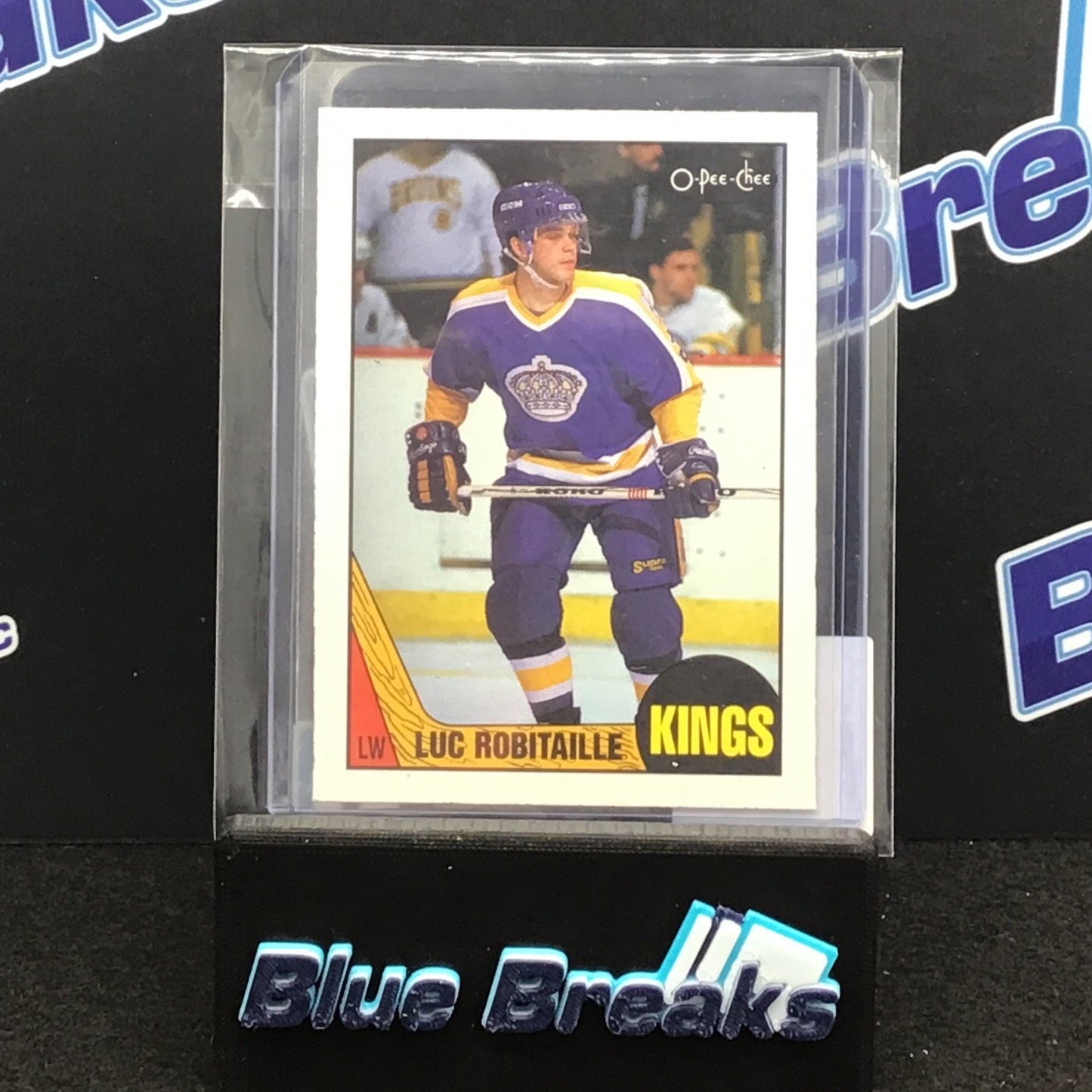 1987 O-Pee-Chee Luc Robitaille #42 Kings