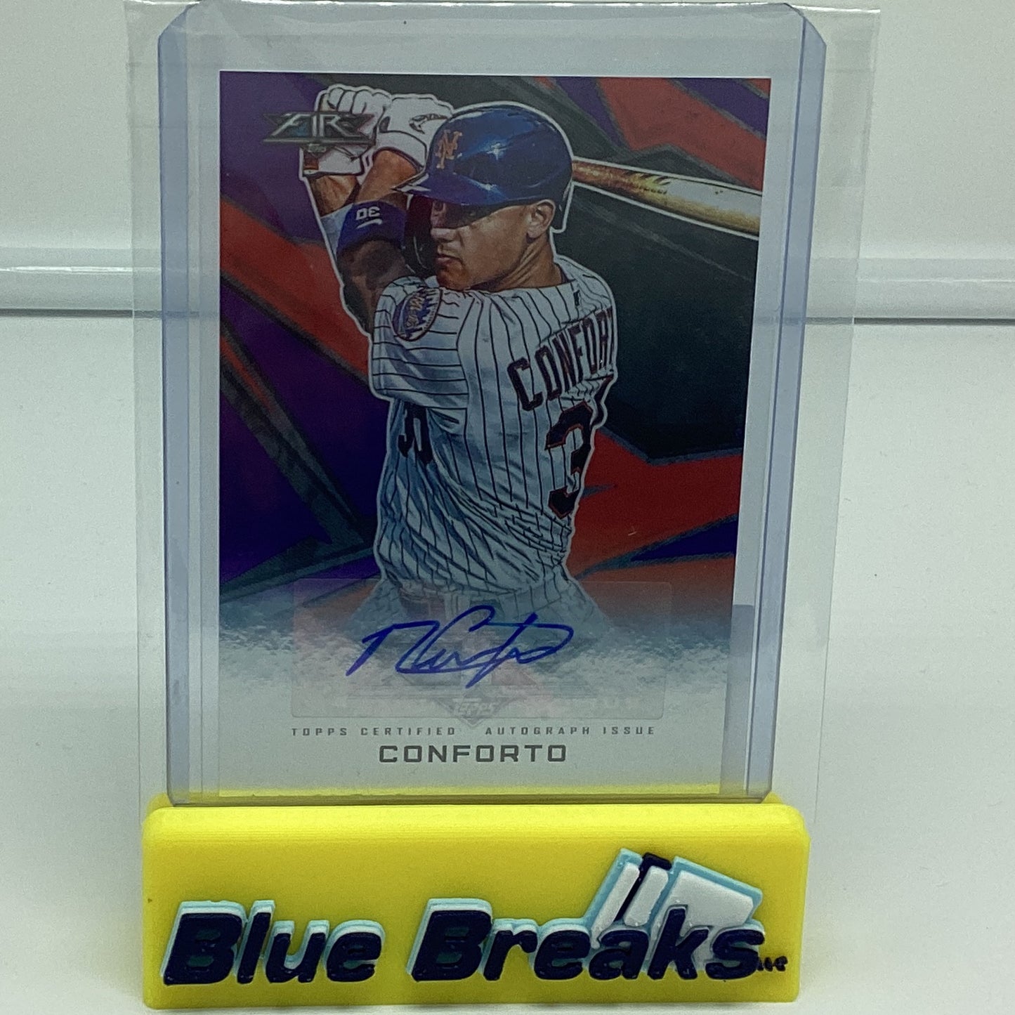 2021 Topps Fire - Michael Conforto 33/50