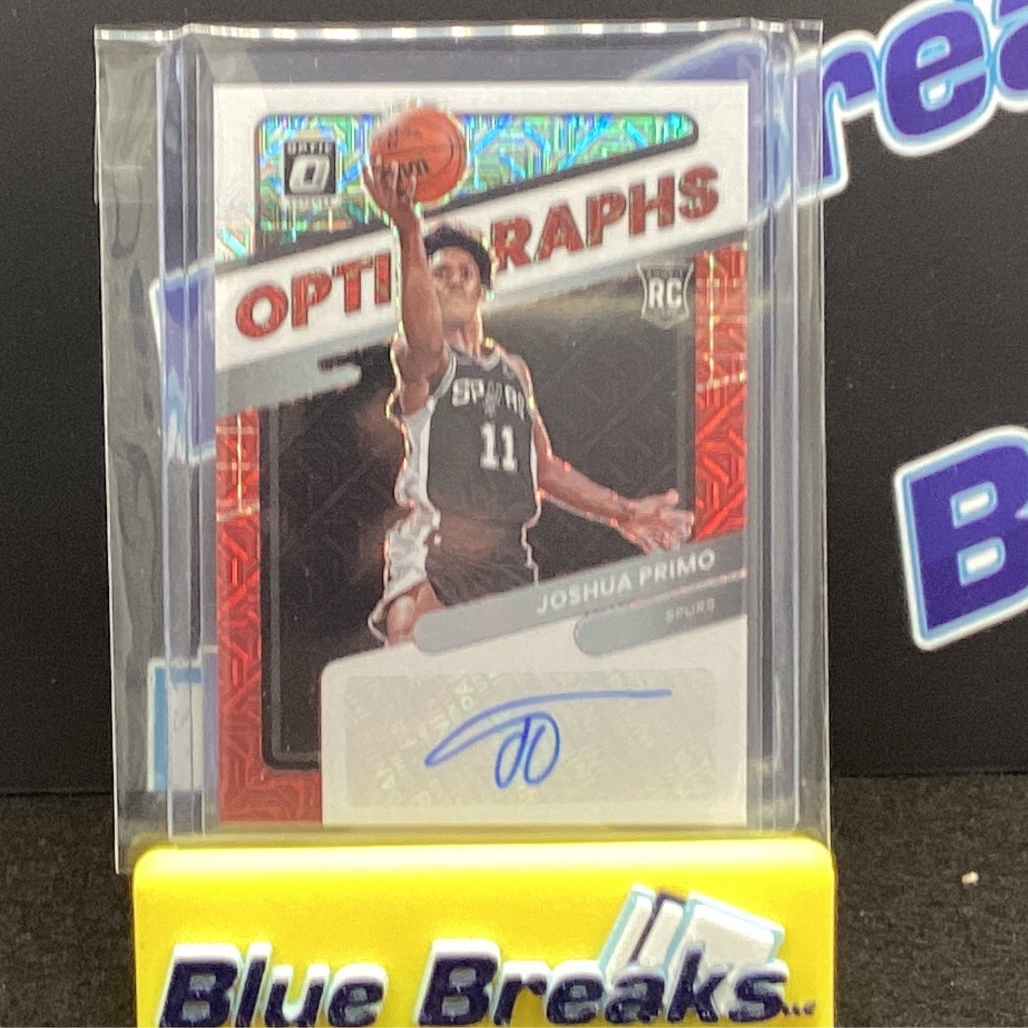 2021-22 Donruss Optic - Joshua Primo - San Antonio Spurs Auto
