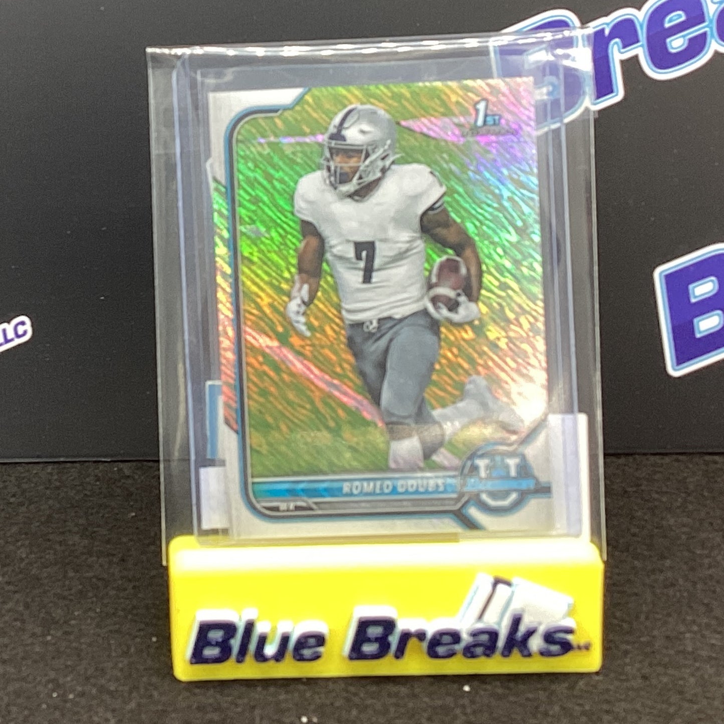 2022 Bowman U 1st Bowman Shimmer Romeo Doubs #24 Packers