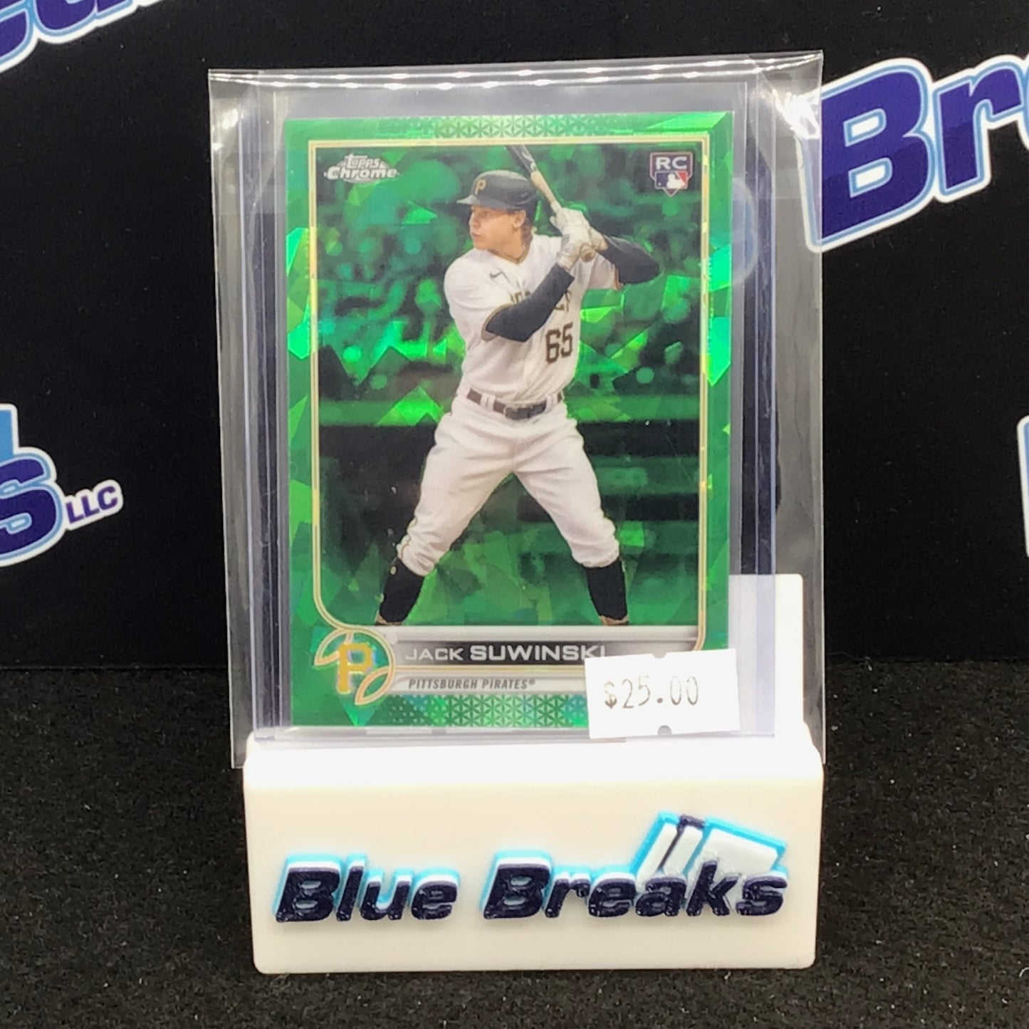2022 Topps Chrome Sapphire Green Jack Suwinski 69/75 #US236 Pirates