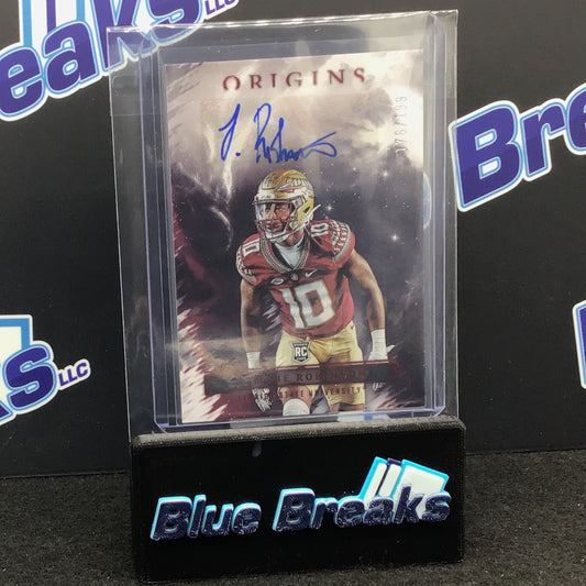 2023 Panini - Chronicles - Jammie Robinson - Rookie Autographs - Origins - FSU - 176/199