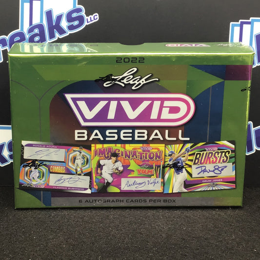 2022 Leaf Vivid Baseball