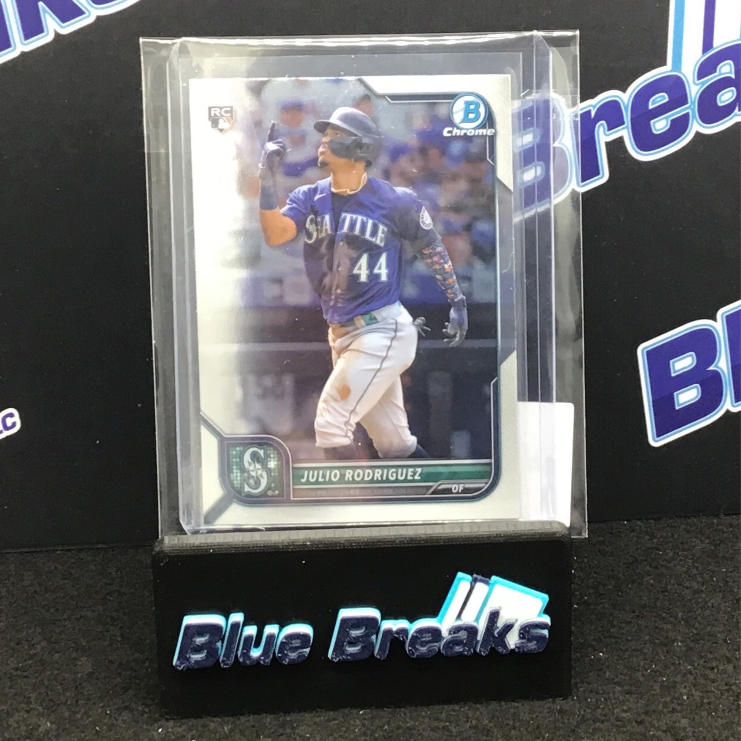 2022 Bowman Chrome Julio Rodriguez RC 48 Mariners