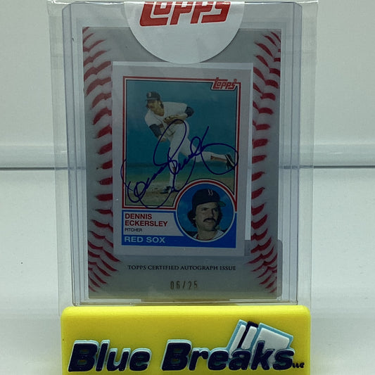 2012 Topps Certified - Dennis Eckersley 6/25