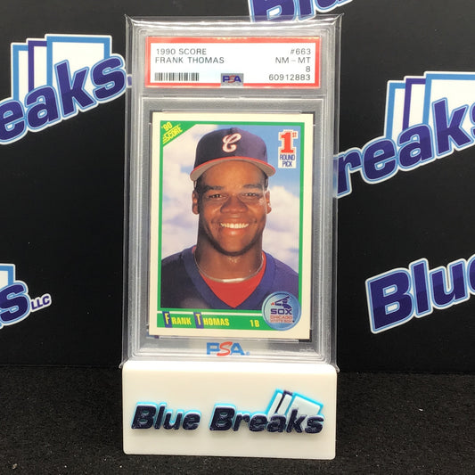 1990 Score Frank Thomas #663 PSA 8 White Sox