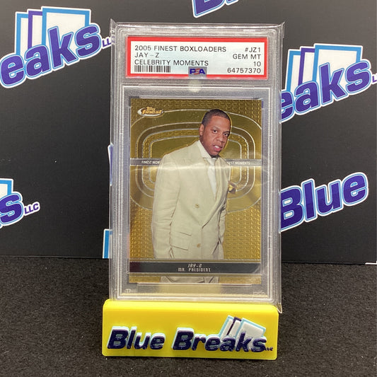 2005 Finest Boxloaders - Jay-Z #JZ1 PSA 10