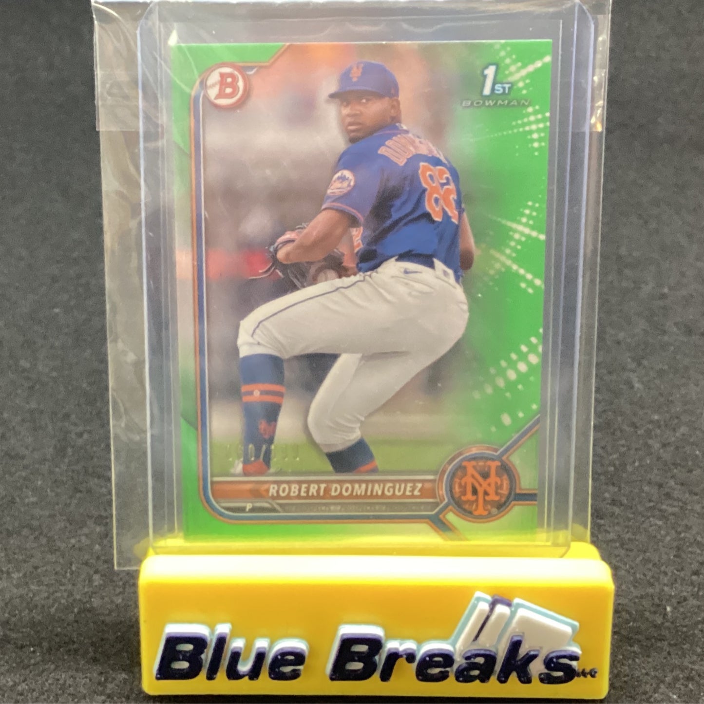 2022 Bowman 1st Green Border Parallel Robert Dominguez /399 BP-51
