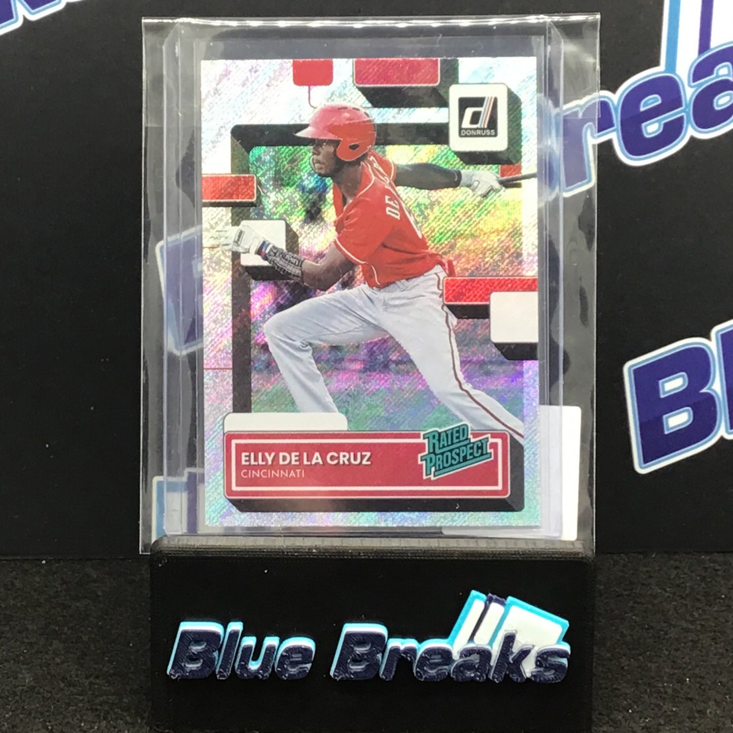 2022 Panini Donruss Sparkle Rated Prospect Elly De La Cruz #RP-6 Reds