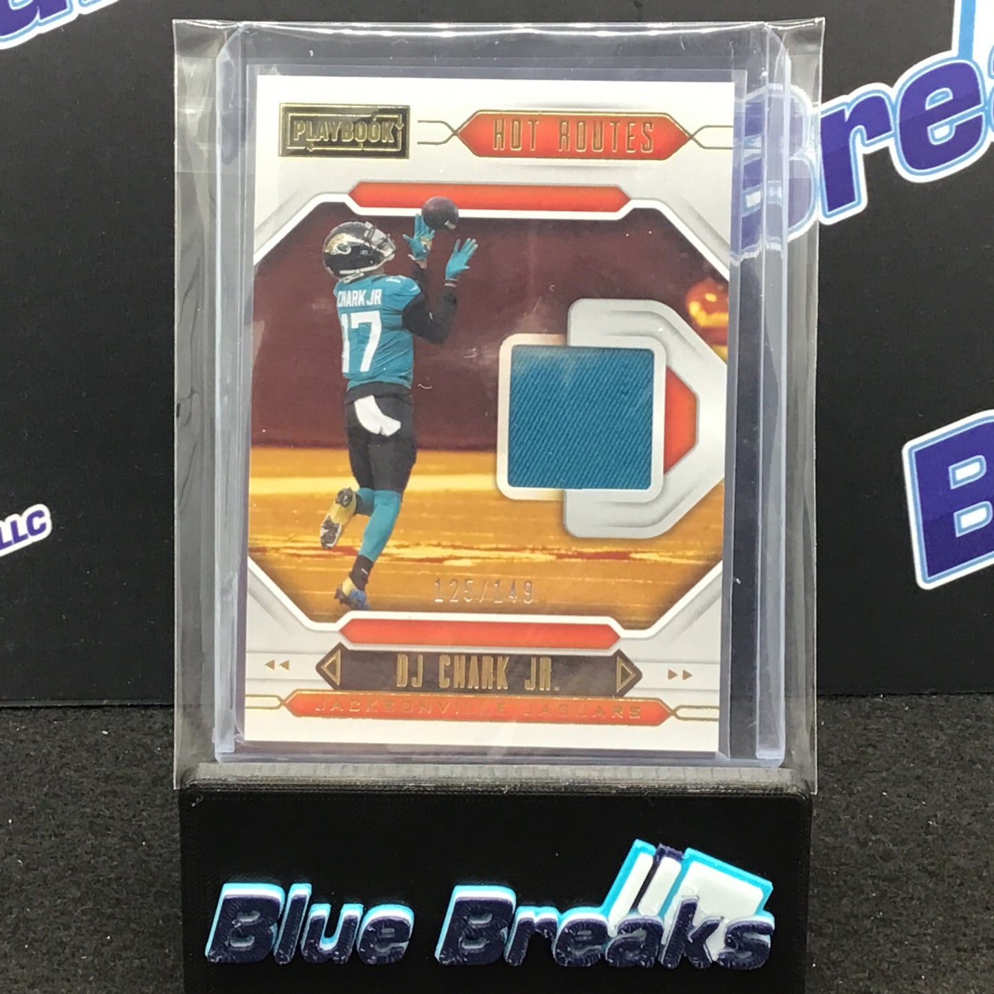 2021 Panini - Playbook - DJ Chark Jr - Hot Routes - Jacksonville Jaguars - HR-DCJ