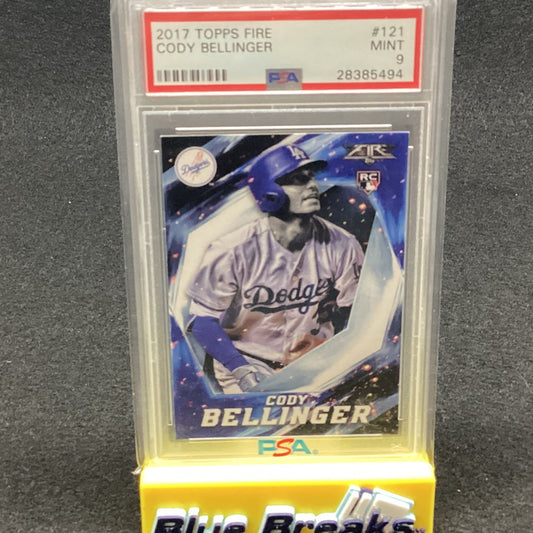 2017 Topps Fire - Cody Bellinger #121