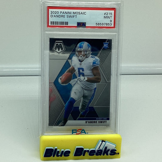 2020 Panini Mosaic - D'Andre Swift Mt 9
