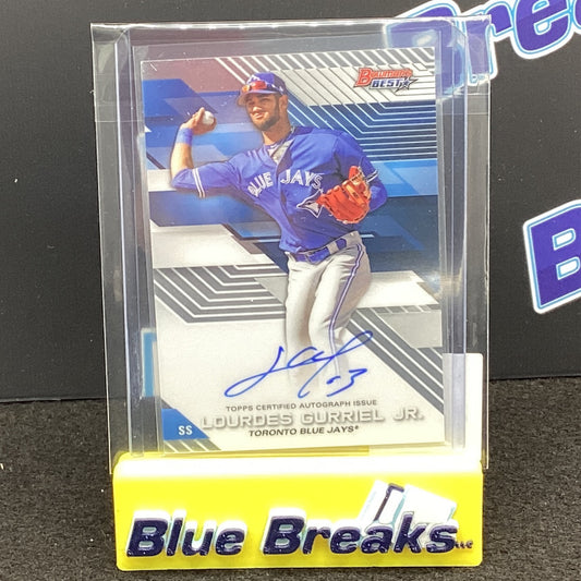 2017 Bowman's Best Lourdes Gurriel Jr auto B17-LGJ