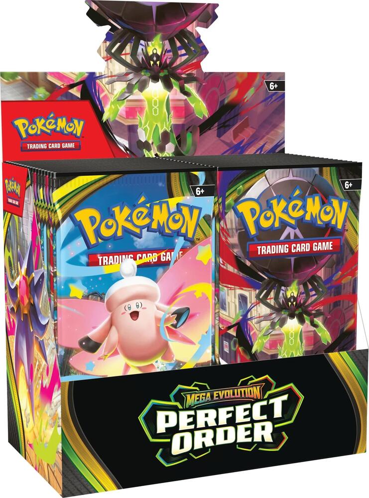 Pokémon - Mega Evolutions - Perfect Order Booster Box - ME03: Perfect Order (ME03) - Sealed Wax
