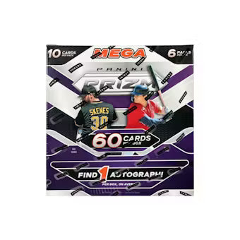 2025 Panini Prizm Baseball Mega Box (Pink Ice Prizms) - Sealed Wax