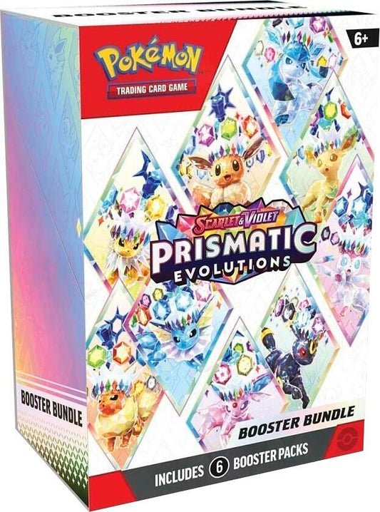 Pokémon - Prismatic Evolutions Booster Bundle - SV: Prismatic Evolutions (PRE) - Sealed Wax
