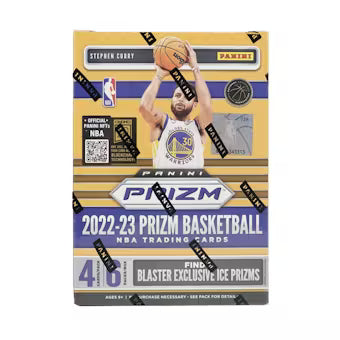 2022/23 Panini Prizm Basketball 6-Pack Blaster Box (Ice Prizms!) - Sealed Wax