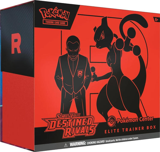 Pokémon - Destined Rivals Pokemon Center Elite Trainer Box (Exclusive) - SV10: Destined Rivals (DRI) - Sealed Wax